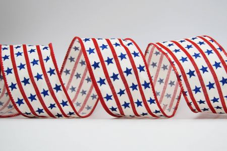 美国国旗条纹缎带